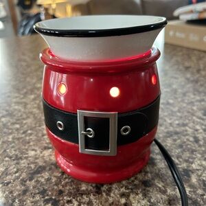 Scentsy Jolly Santa Candle Melt Light Warmer